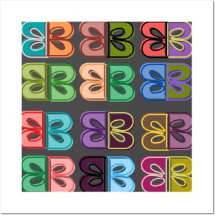 B MONOGRAM Posters and Art